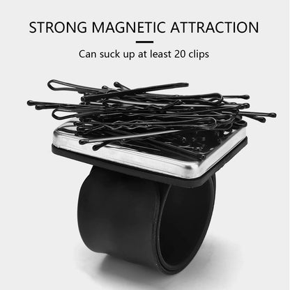 Professional Magnetic Pincushion and Silicone Wristband for Sewing and Hairstyling Applications