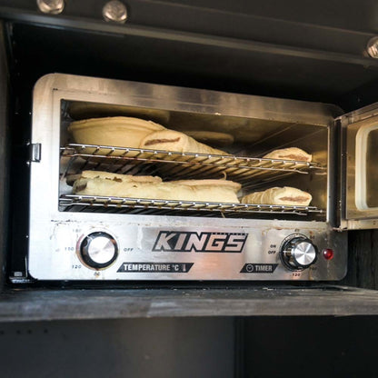 Adventure Kings Stainless Steel 12V Electric Camping Oven with Maximum Temperature of 180°C