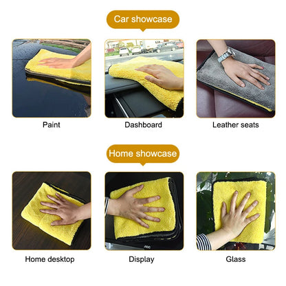 SEAMETAL Premium Microfiber Car Wash Towel for Detailing and Drying