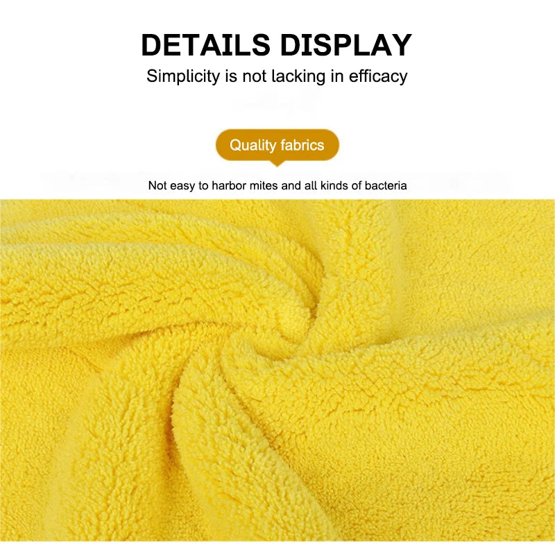 SEAMETAL Premium Microfiber Car Wash Towel for Detailing and Drying