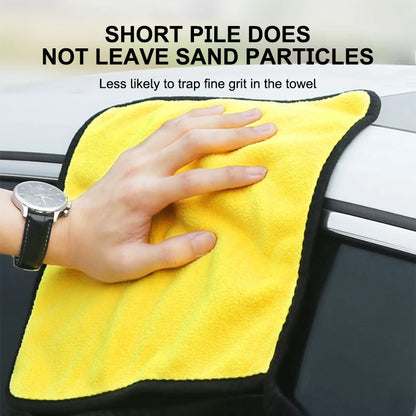 SEAMETAL Premium Microfiber Car Wash Towel for Detailing and Drying