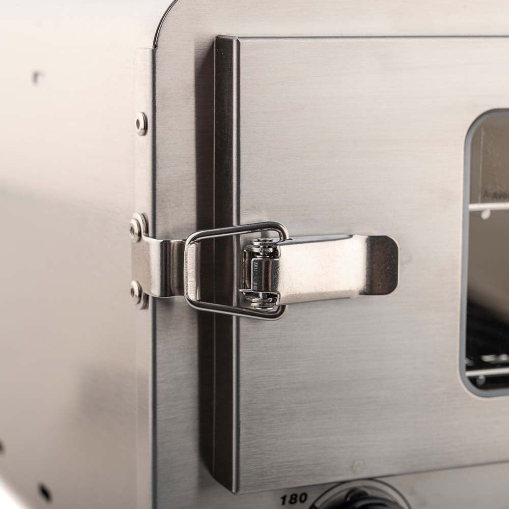 Adventure Kings Stainless Steel 12V Electric Camping Oven with Maximum Temperature of 180°C