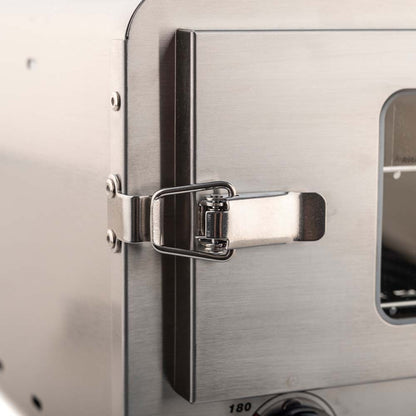 Adventure Kings Stainless Steel 12V Electric Camping Oven with Maximum Temperature of 180°C