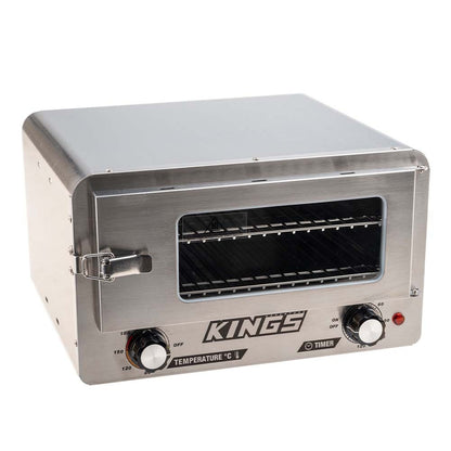 Adventure Kings Stainless Steel 12V Electric Camping Oven with Maximum Temperature of 180°C